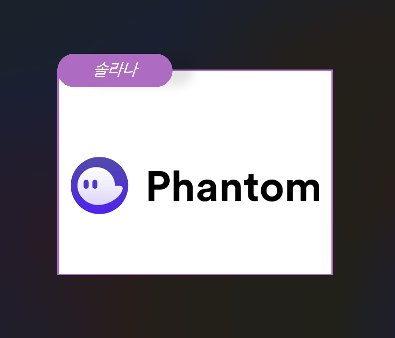 솔라나 지갑 - velog