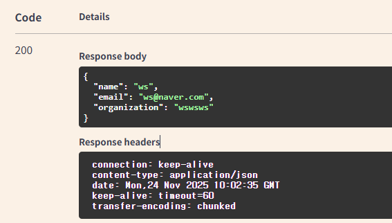 PUT API, DELETE API 작성하는 방법 / ResponseEntity