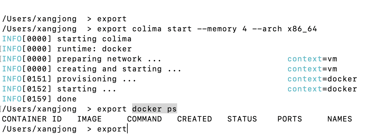 colima-start-x86