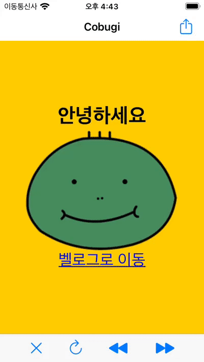 [ios] WebKit(WKWebView) 사용하기(이제 UIActivityViewController를 곁들인)
