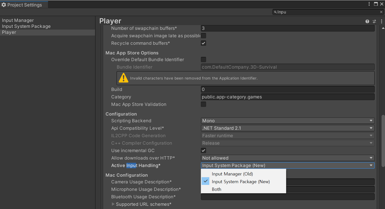[내일배움캠프 29일차] Player Input