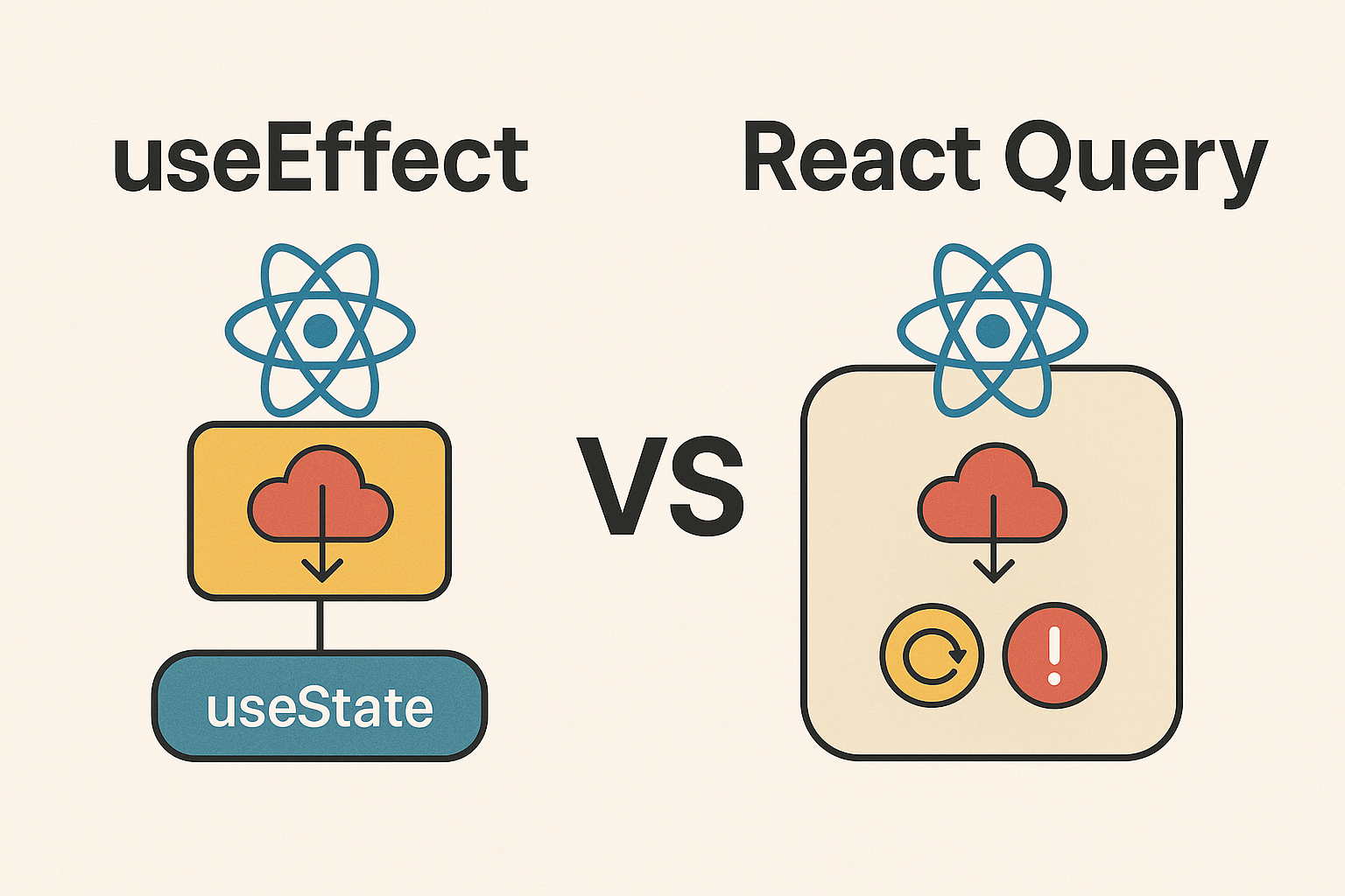 처음엔 useEffect였지만, 지금은 React Query입니다