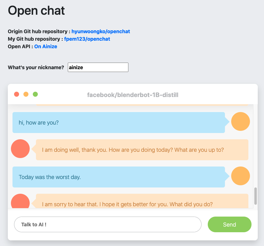 [AI 모델 탐험기] #2 챗봇이 뭐지? NLP 기술을 활용한 Open chat