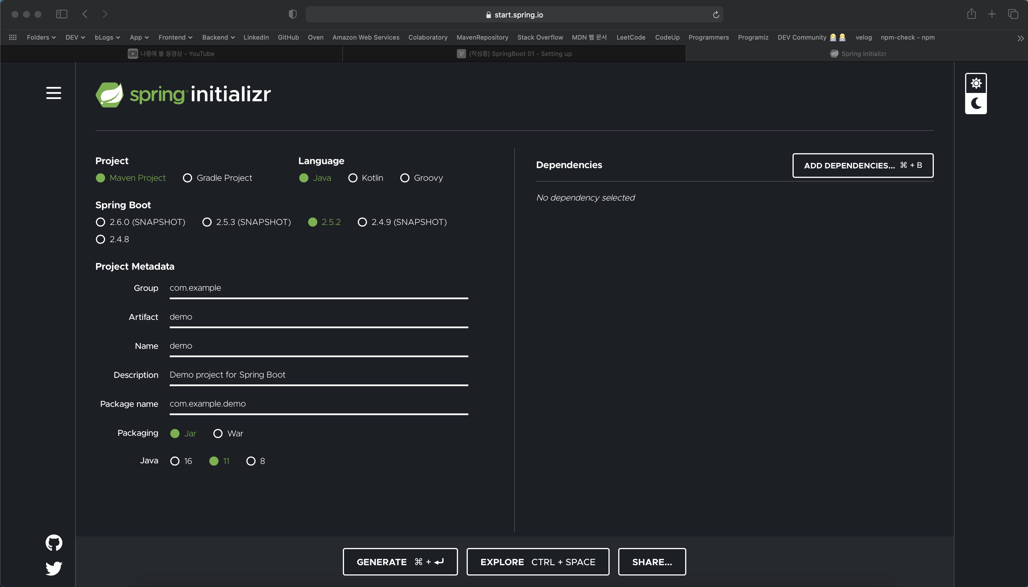 SpringBoot 01 - Setup 🧑🏻‍💻