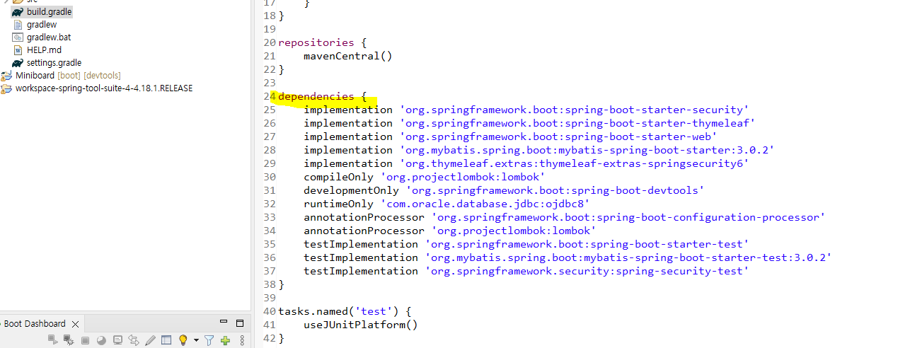 Day36 SpringBoot 프로젝트