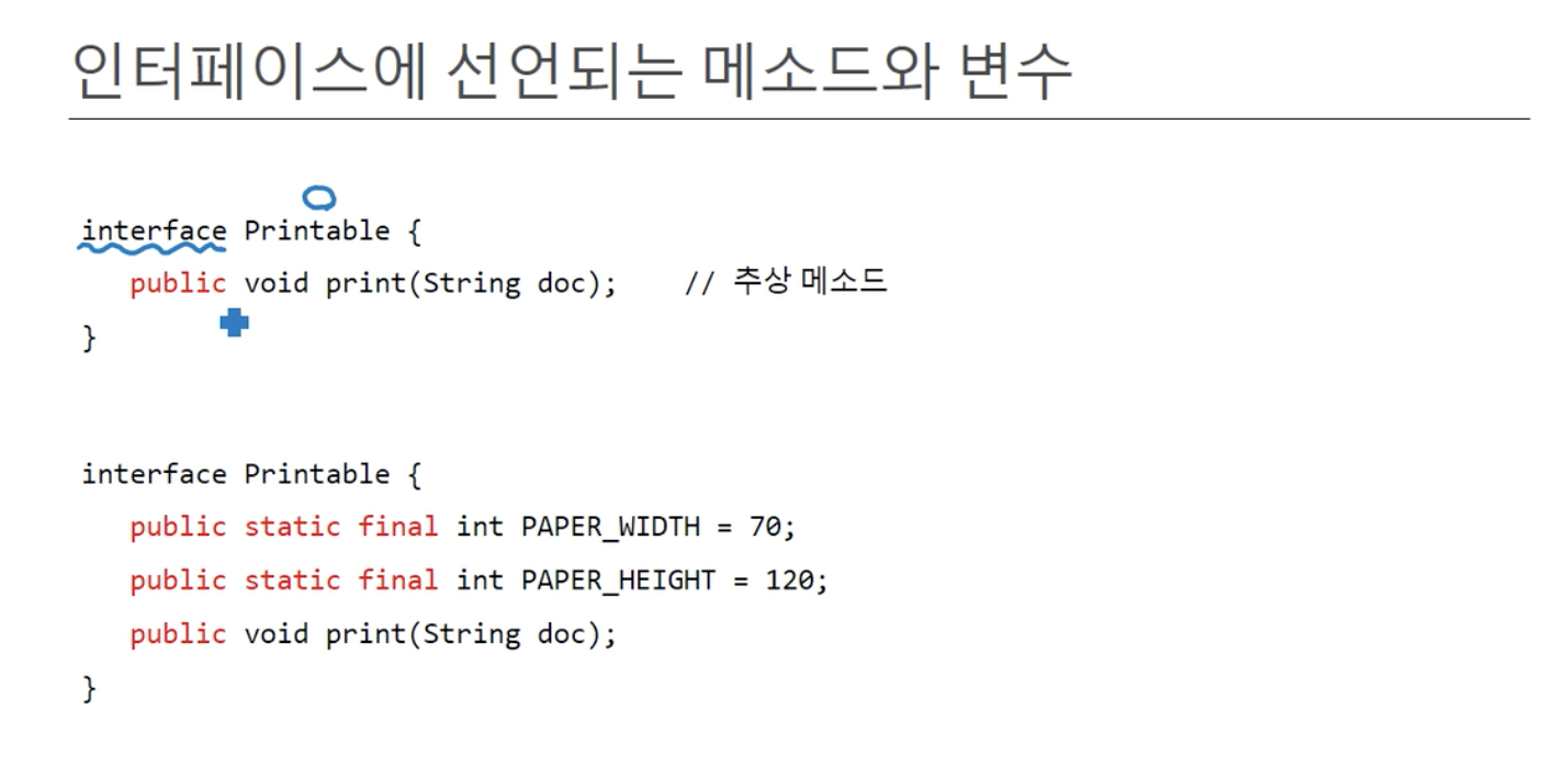[Java] 인터페이스(Interface)