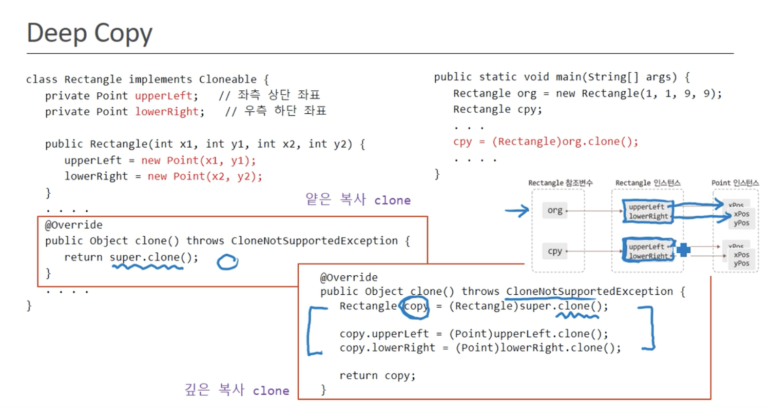 [Java] Object 클래스