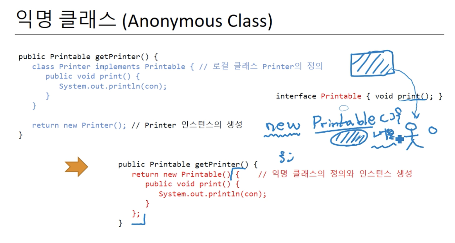 [Java] 내부 클래스