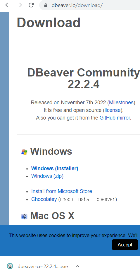 download the new for windows DBeaver 23.2.0 Ultimate Edition