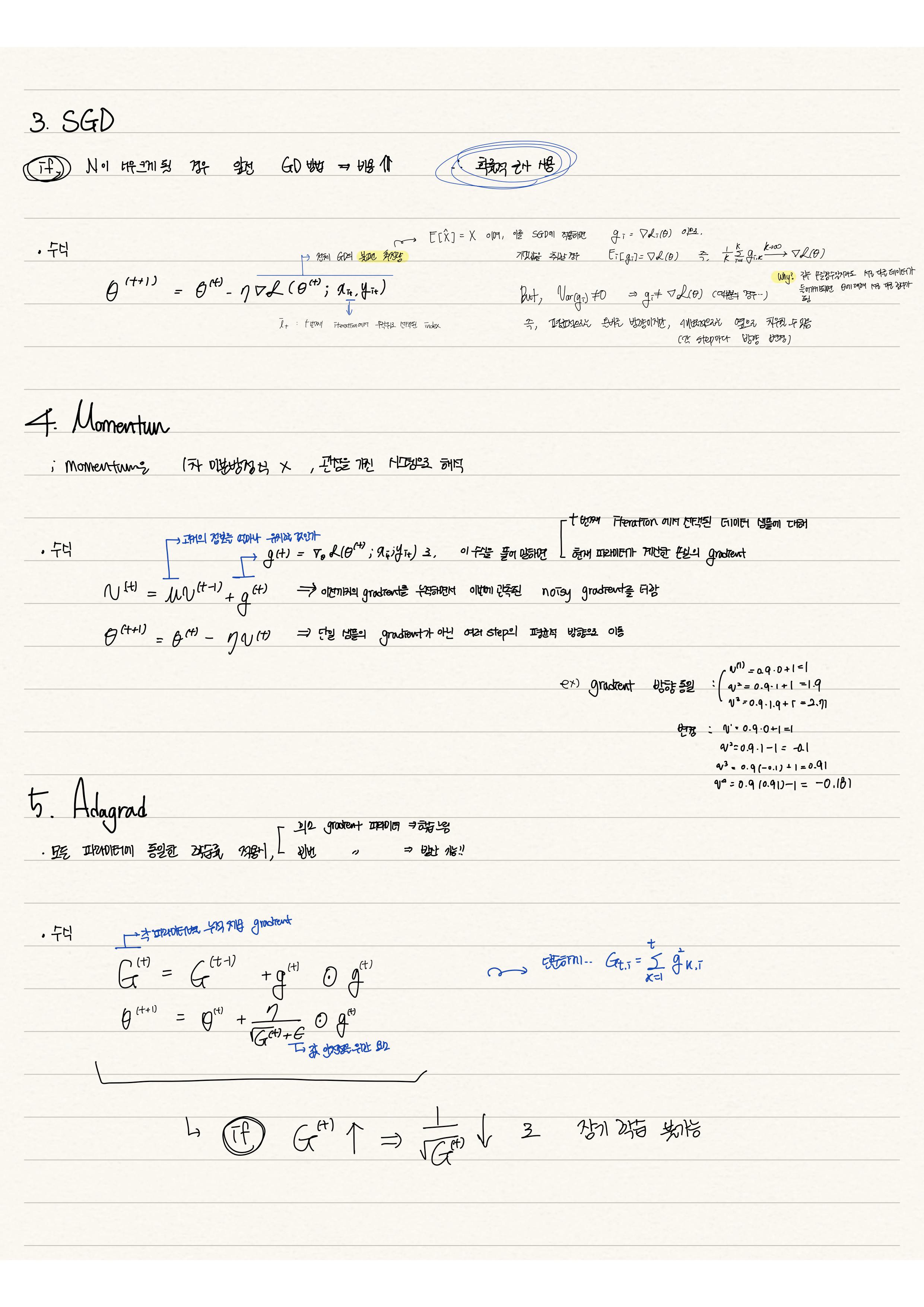 딥러닝 최적화 보충2