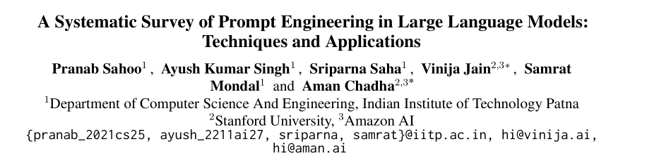 [GPT와 함께하는 논문리뷰] A Systematic Survey of Prompt Engineering in Large ...