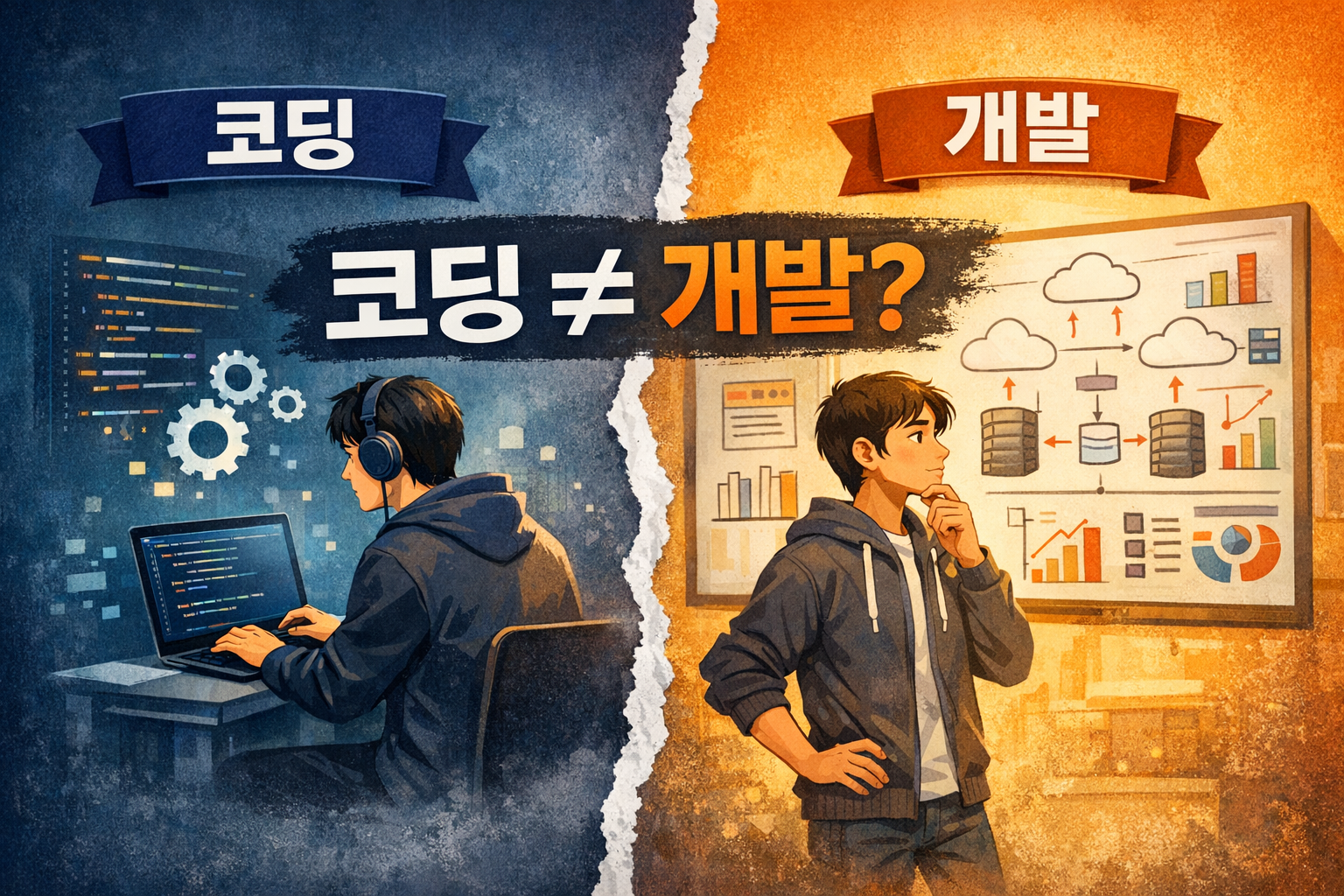 당신은 코딩을 하고 있습니까, 서비스 개발을 하고 있습니까?