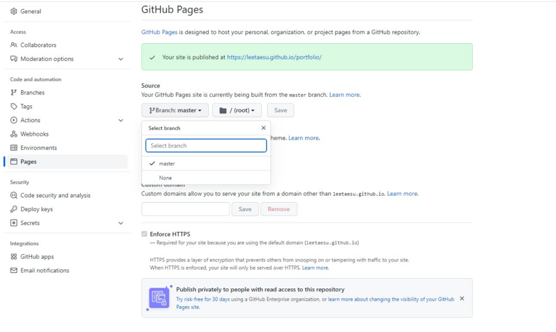 GitHub Pages