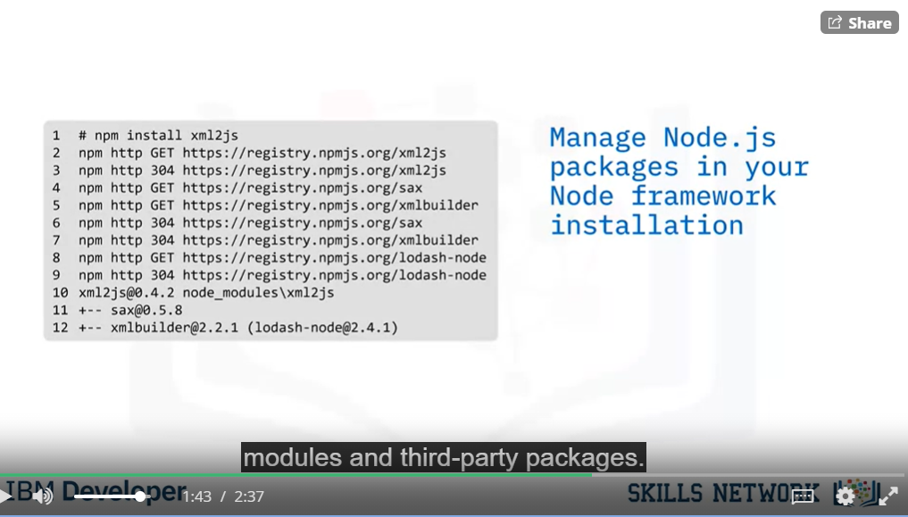 1. Introduction to Server-side JavaScript