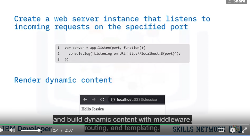 1. Introduction to Server-side JavaScript