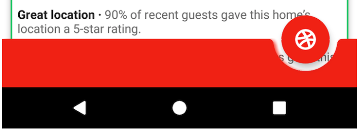 Android Bottom AppBar