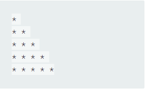 HackerRank : Draw The Triangle 2