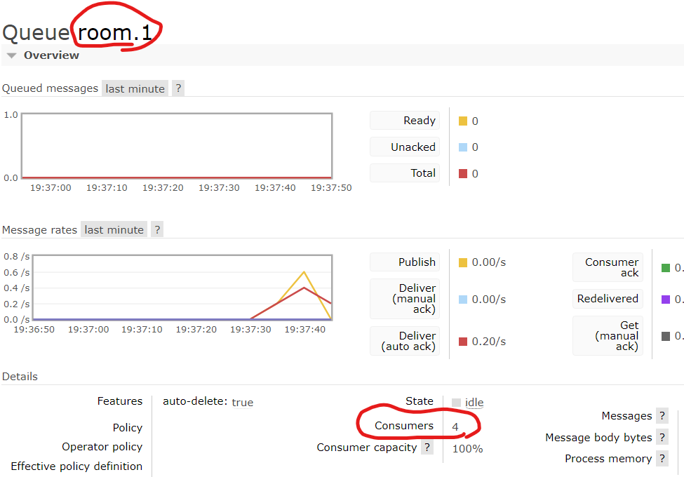 WebSocket - RabbitMQ