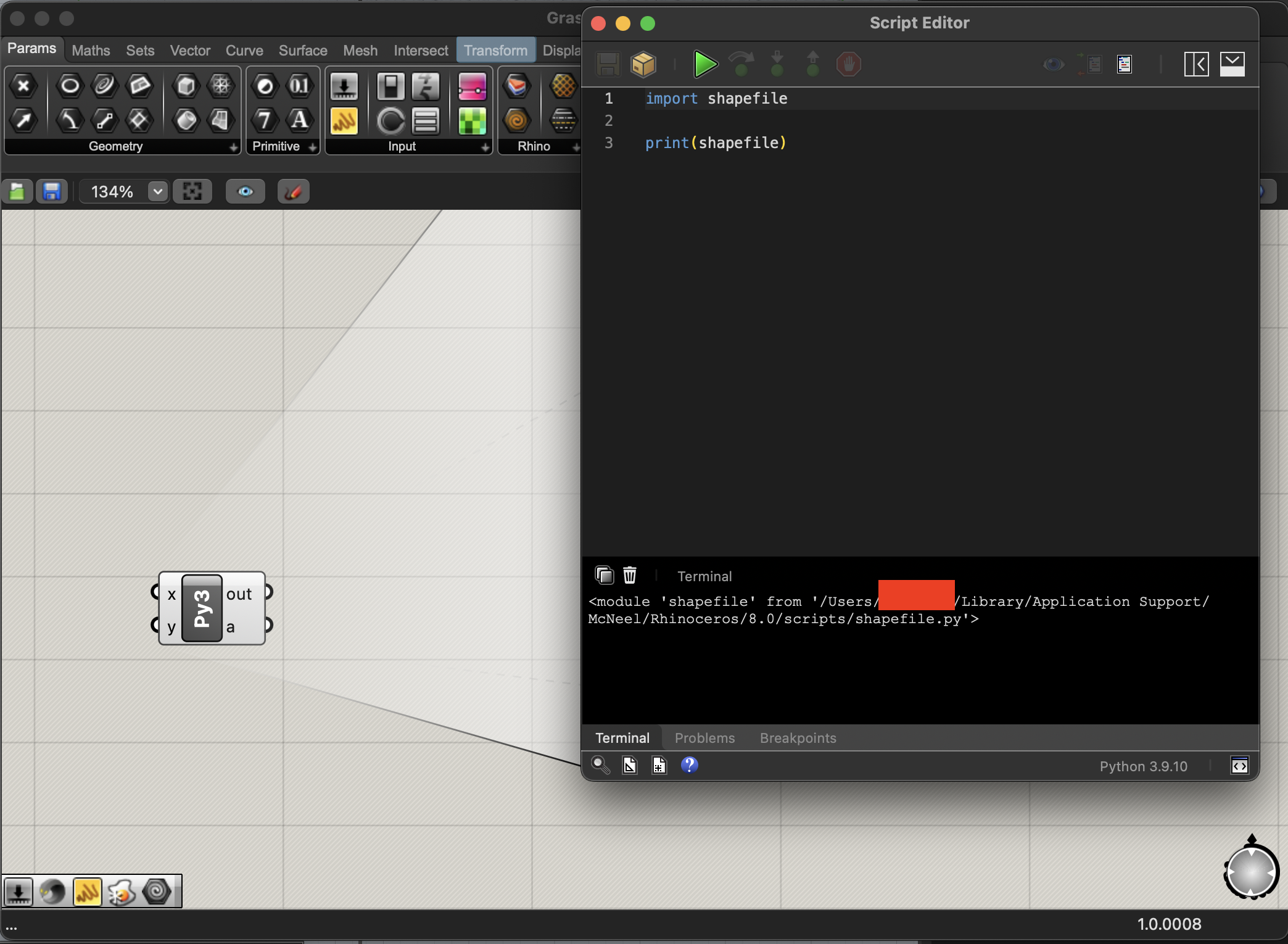 Shp Gui Image GIS) 수치지형도 - SHP 정보 활용기 (mac) #1