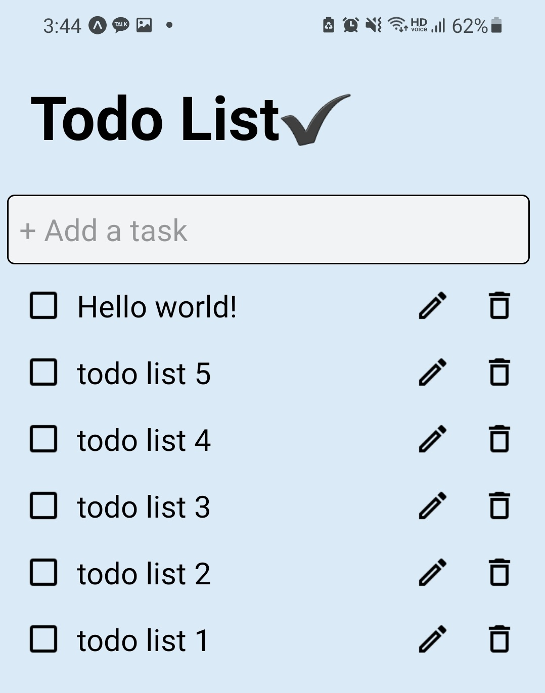 [React Native] To-do list 만들기(2)