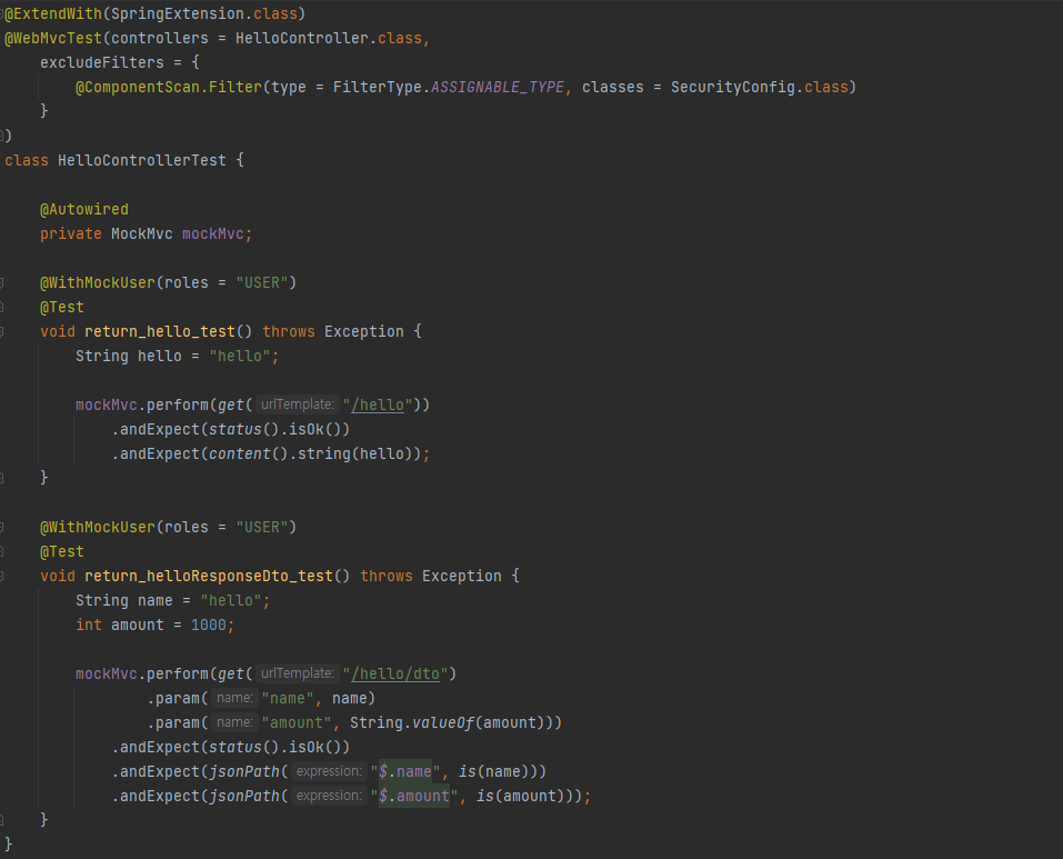 Spring Security 추가로 인한 Test Code refactoring