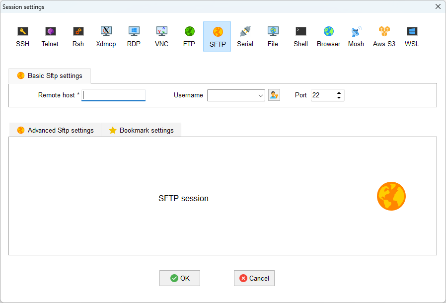 mobaxterm-sftp