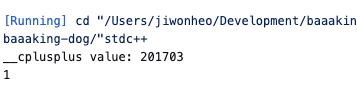 코테 환경 설정 (c++, vscode, m1 mac) - bits/stdc++.h