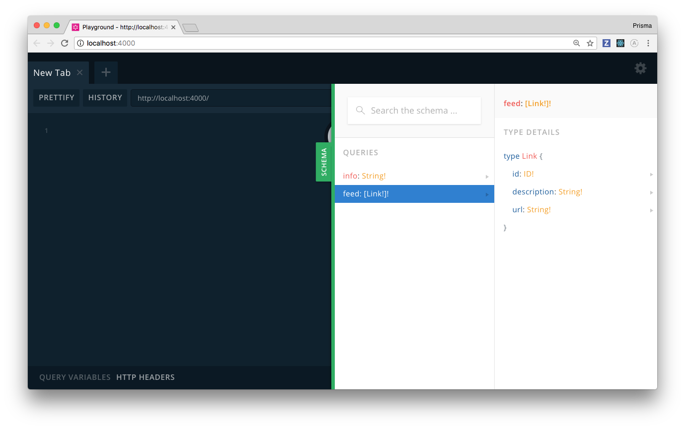 GraphQL - Node Tutorial - 03. A Simple Query