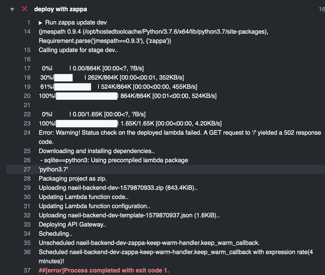 ️ Github Action와 zappa를 이용하여 Lambda 배포 자동화하기