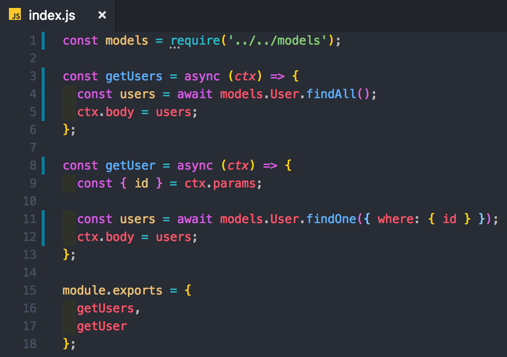 Sequelize CLI를 사용하여 User API 만들기
